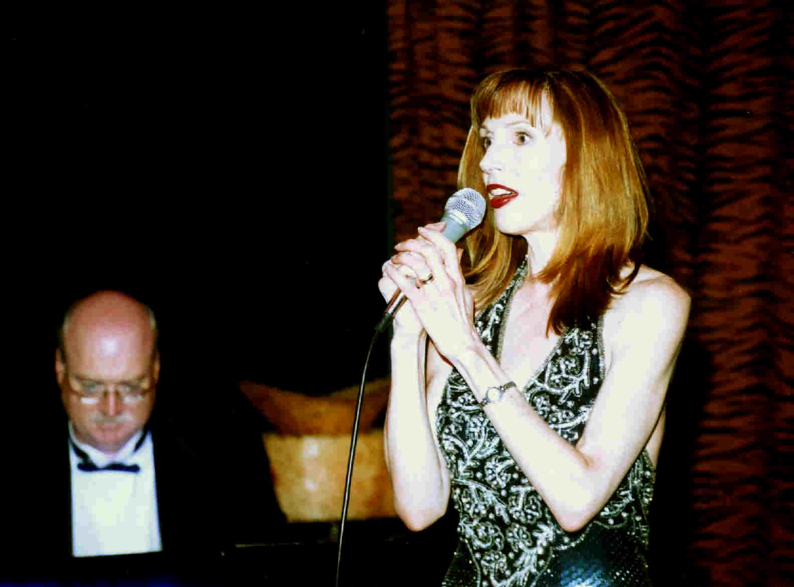 Laura and Brian in concert