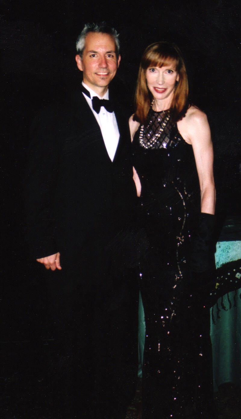 Laura and Michael after the debut performance of "Cole Porter: Elegance & Decadence"